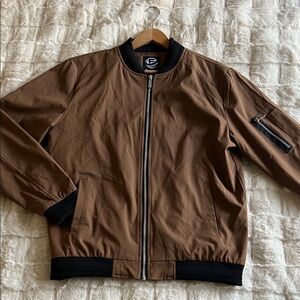 Brown Bomber Jacket